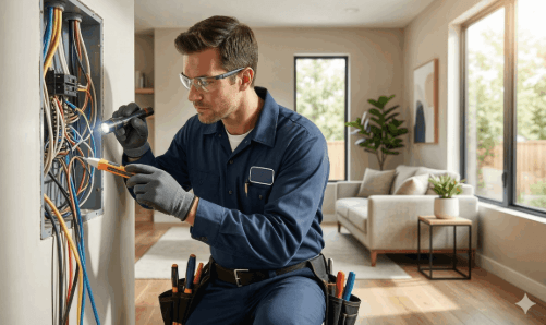 Why Owasso Homeowners Need a Licensed Electrician for Home Safety